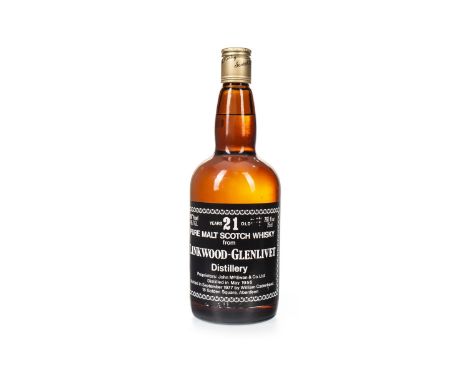 LINKWOOD-GLENLIVET 1956 CADENHEAD'S 21 YEARS OLD Single Malt Scotch Whisky Distilled May 1956, bottled September 1977. 75cl, 