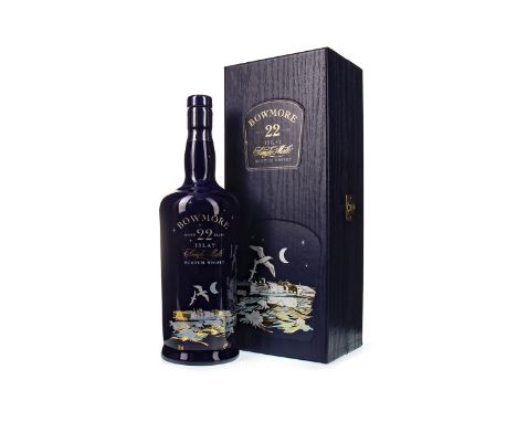 BOWMORE AGED 22 YEARS 'THE GULLS' Single Malt Scotch Whisky 70cl, 43% volume, in presentation box.Condition Reports:A conditi