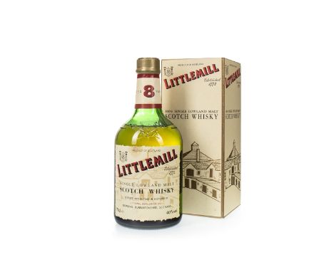 LITTLEMILL AGED 8 YEARS Single Malt Scotch Whisky 70cl, 40% volume, in carton.Condition Reports:A condition report on this lo