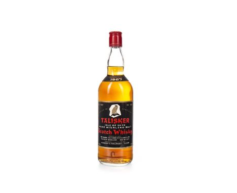 TALISKER 1957 G&M Single Malt Scotch Whisky 75cl, 100° proof.Condition Reports:A condition report on this lot is available at