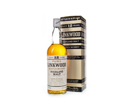 LNKWOOD OVER 12 YEARS OLD 26 2/3 FL.OZ Single Malt Scotch Whisky 26 2/3 fl.oz, 70° proof, in carton. Condition Reports:A cond