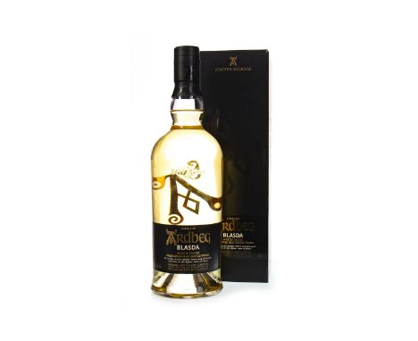 ARDBEG BLASDA Single Malt Scotch Whisky 700ml, 46% volume, in carton. Condition Reports:A condition report on this lot is ava