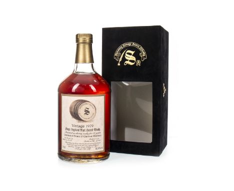 BRAES OF GLENLIVET 1979 SIGNATORY VINTAGE AGED 16 YEARS Single Malt Scotch Whisky Distilled 6 June 1979, matured in sherry bu