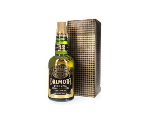 DALMORE 12 YEARS OLD 26 2/3 FL.OZ Single Malt Scotch Whisky 26 2/3 fl. oz, 75° proof, in carton Condition Reports:A condition
