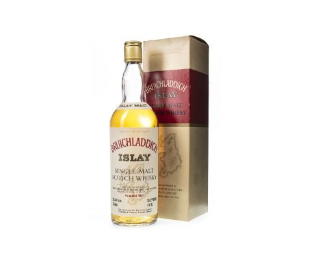BRUICHLADDICH SINGLE MALT 1970S Single Malt Scotch Whisky 26.4 fl.oz (750ml), 75.2° proof (43% volume), in carton. Condition 