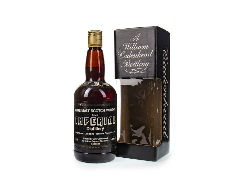 IMPERIAL 1962 CADENHEAD'S 18 YEARS OLD Single Malt Scotch Whisky Distilled April 1962, bottled December 1980. 75cl, 46% volum