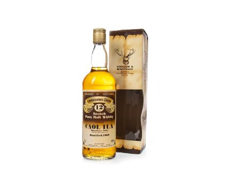 CAOL ILA 1969 CONNOISSEURS CHOICE 12 YEARS OLD Single Malt Scotch Whisky 75cl, 40% volume, in carton.Condition Reports:A cond