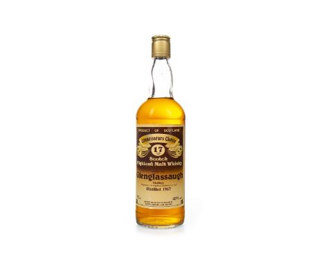 GLENGLASSAUGH 1967 CONNOISSEURS CHOICE 17 YEARS OLD Single Malt Scotch Whisky 75cl, 40% volume.Condition Reports:A condition 