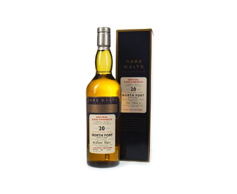 NORTH PORT 1979 RARE MALTS AGED 20 YEARS Single Malt Scotch Whisky Bottled October 1999, bottle no. 1751. 70cl, 61.2% volume,
