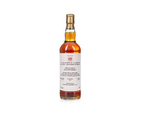 MACALLAN 1991 HM LORD LIEUTENANT OF MORAY SINGLE CASK NO. 19540 Single Malt Scotch Whisky Distilled 5 November 1991, matured 
