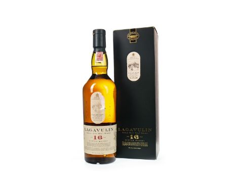 LAGAVULIN AGED 16 YEARS WHITE HORSE DISTILLERS Single Malt Scotch Whisky 70cl, 43% volume, in carton.Condition Reports:A cond