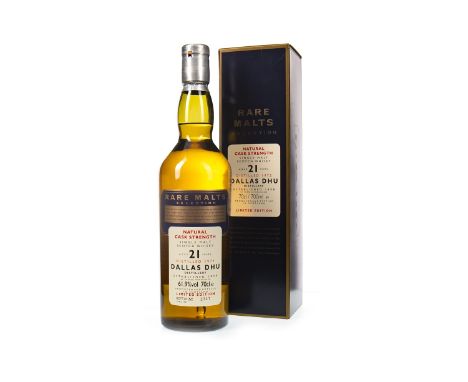 DALLAS DHU 1975 RARE MALTS AGED 21 YEARS Single Malt Scotch Whisky Bottled April 1997, bottle no. 2347. 70cl, 61.9% volume, i