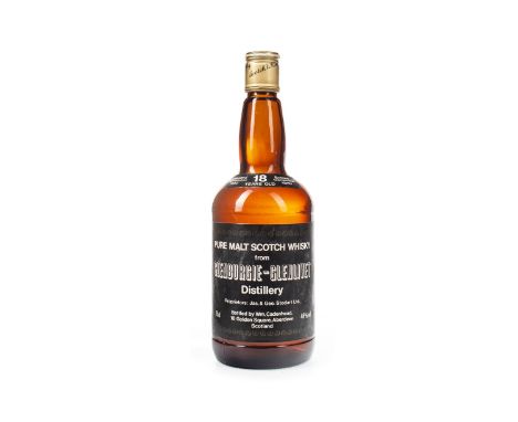 GLENBURGIE-GLENLIVET 1962 CADENHEAD'S 18 YEARS OLD - LOW FILL Single Malt Scotch Whisky Distilled November 1962, bottled Dece