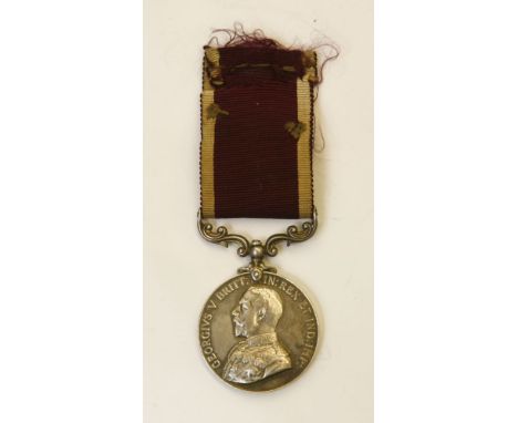 A George V long service and good conduct medal, presented to SJT C Miller of the Essex Regiment, complete with his full servi