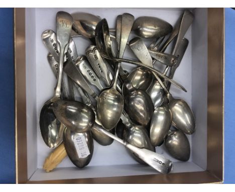 A quantity of silver flatware