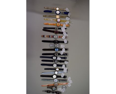 Swatch Watch: twenty three various Swatch watches, comprising; eight 2002, nine 2003, six 2004.