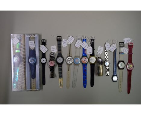 Swatch Watch: fourteen 2000 Swatch watches.
