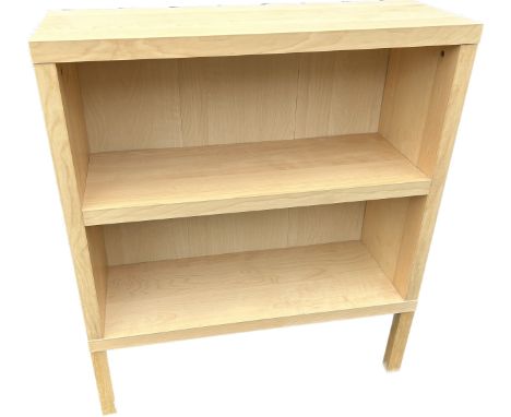 Ikea 2 Shelf bookcase measures approximately 40.5 inches tall 36 inches wide 13 inches depth 