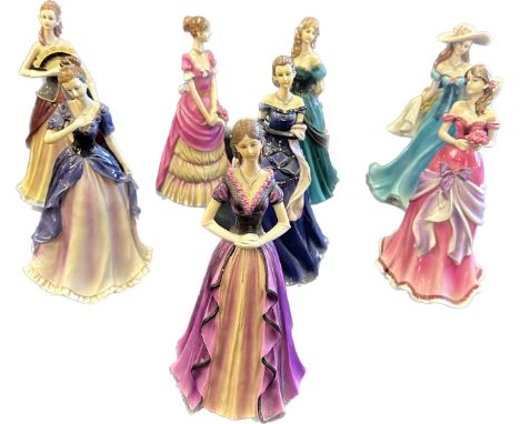 Selection of eight lady figures by Julian 