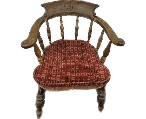 Vintage smokers bow chair 