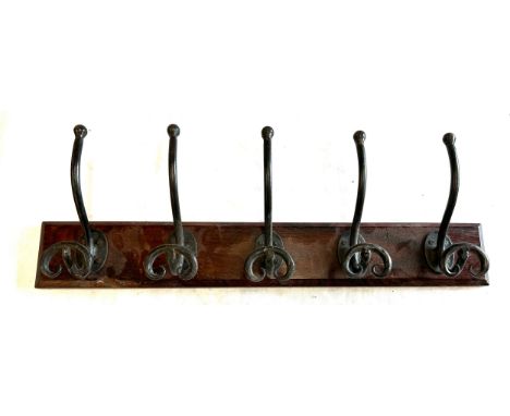 Victorian cloak hanger, approximate length 23 inches 