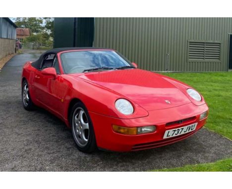 Finished in Guards Red, UK-supplied, right-hand drive, just one previous keeper and offered without reserve.  The 968 offers 