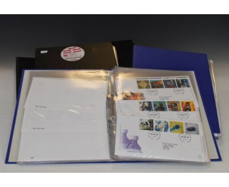 First Day Covers - Large selection circa 1969-2001 in six albums  