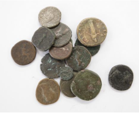 ROMAN COINAGE. Including 3 x Dupondus of Caracalla, with various reverses. Other AE coinage includes a Sestertius of Marcus A