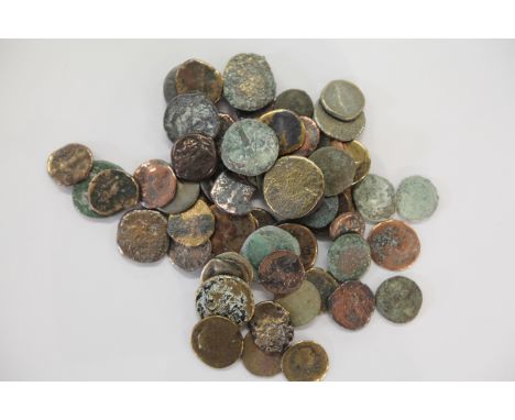 ROMAN BASE COINAGE. (67) AE coins of various Emperors, including Dupondus, Sestertius, etc.