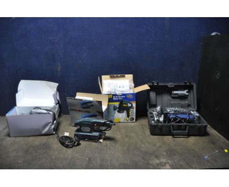 POWERCRAFT AND OTHER POWER TOOLS including an electric planer, an electric sprayer, a biscuit jointer (all new and unused in 