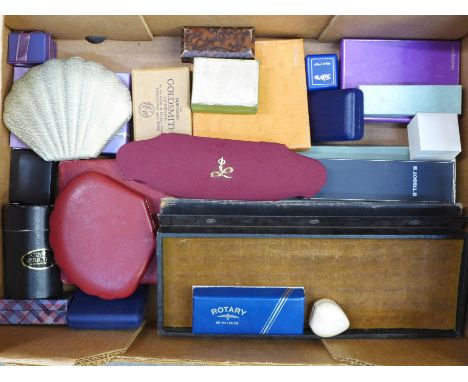 Approximately thirty jewellery, watch and ring boxes 