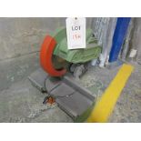 Un-named mitre chop saw ** Please note this lot is located at Unit 6 Mackenzie Way Cheltenham,