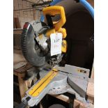 DeWalt cross cut mitre saw, DWS780, serial no. 02331 ** Please note this lot is located at Unit 6