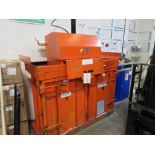 CK International CK25D twin cardboard compactor, serial no. CK335-448 PoWRA: A ‘point of work’