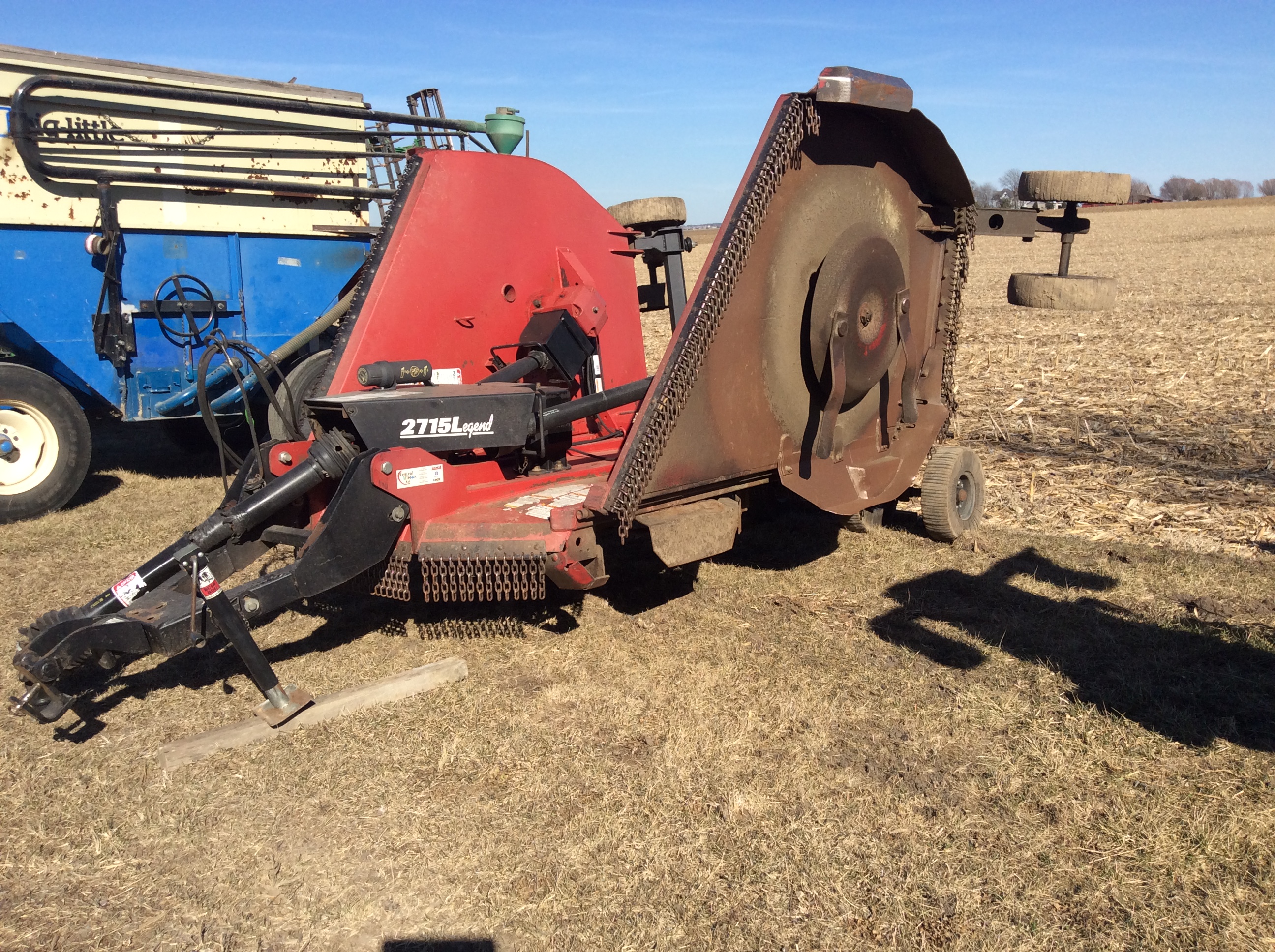 Bush Hog 2715 Legend 15 Ft. Bat Wing Mower, 540 PTO, Laminated Tires ...