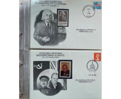 16 Danbury Mint FDC with Stamps and FDI Postmarks (all Include A Mint Stamp) plus 5 Assorted FDC, Mint Stamps 2 x Block of 3 