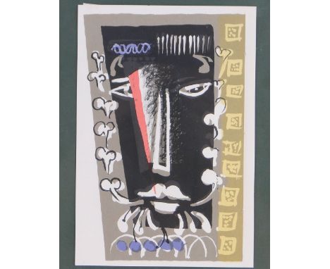 John Piper
colour lithograph, Prometheus, published 1954, illustrated from Levinson, i 8" x 5.5" framed