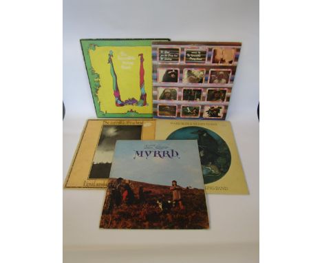 THE INCREDIBLE STRING BAND: Four LP's to include 'Be Glad For The Song Has No Ending' (ILPS 9140), 'U' (K 62002), 'Liquid Acr