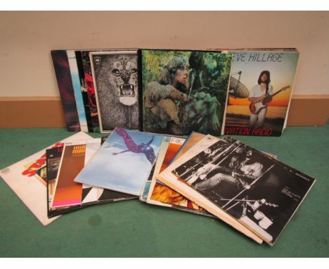 A collection of LP's to include Mountain, John Mayall, Steve Hillage, Jean Luc Ponty, Mahavishnu Orchestra, Derek And The Dom