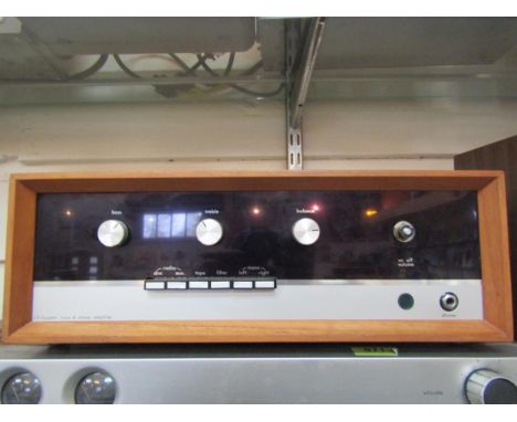 A Sugden Class A stereo amplifier, serial no. A2130443 