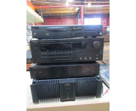 Hi-fi seperates to include Rotel RB-985 Mk II power amplifier, RB-951 MKII power amplifier and RSP-966 Surround Sound Process