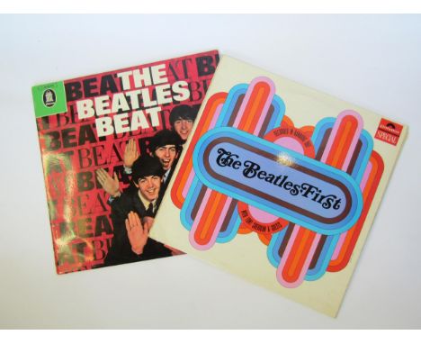 THE BEATLES: Two LP's to include 'The Beatles Beat' (1C 062-04 363, vinyl VG, sleeve VG+) and 'The Beatles First With Tony Sh
