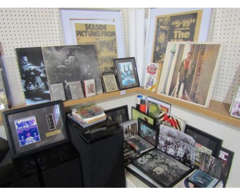 A collection of items relating to The Who and Mod culture including 'Quadrophenia' 2xLP (2644 001, vinyl VG+, sleeve G) 'Quad