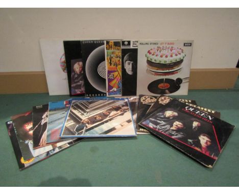 A collection of mixed LP's to include The Rolling Stones 'Let It Bleed' (SKL 5025), The Beatles 'With The Beatles' (PMC 1206)