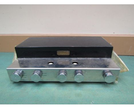 A CR Developments 'Carmenta' valve amplifier, serial no. 91612 (a/f, missing valves) 