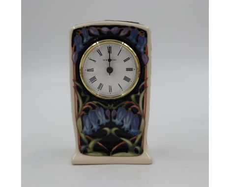 Moorcroft Childhood Hours clock, limited edition 12/25, by R. Bishop. UK P&amp;P Group 2 (£20+VAT for the first lot and £4+VA
