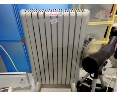 Delonghi oil filled radiator, tested and working. All electrical items in this lot have been PAT tested for safety and have p