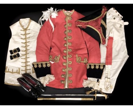 * Ceremonial uniform belonging to Josslyn Seymour Egerton, worn as First Page of Honour to Queen Victoria, 1894-1901, compris