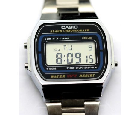 Gents Casio digital wristwatch. P&P Group 1 (£14+VAT for the first lot and £1+VAT for subsequent lots)Condition Report: This 