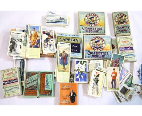 Ovaltine Rusks box of mainly players and Wills cigarette cards. P&amp;P Group 1 (£14+VAT for the first lot and £1+VAT for sub